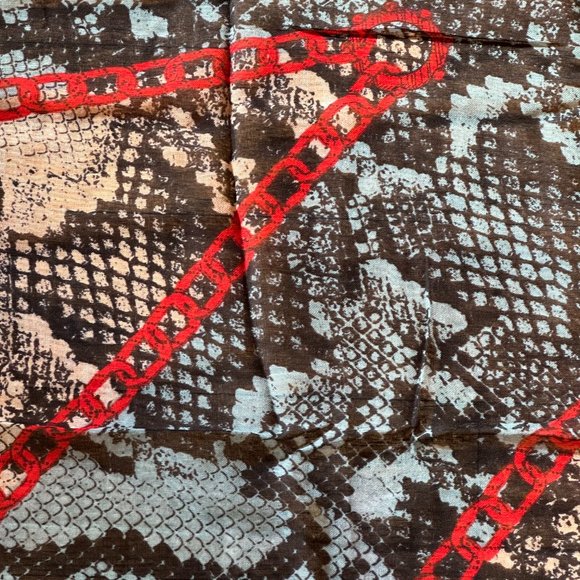 Zadig & Voltaire Delta ZV Initial Wild Scarf - New with Tags - Picture 4 of 5